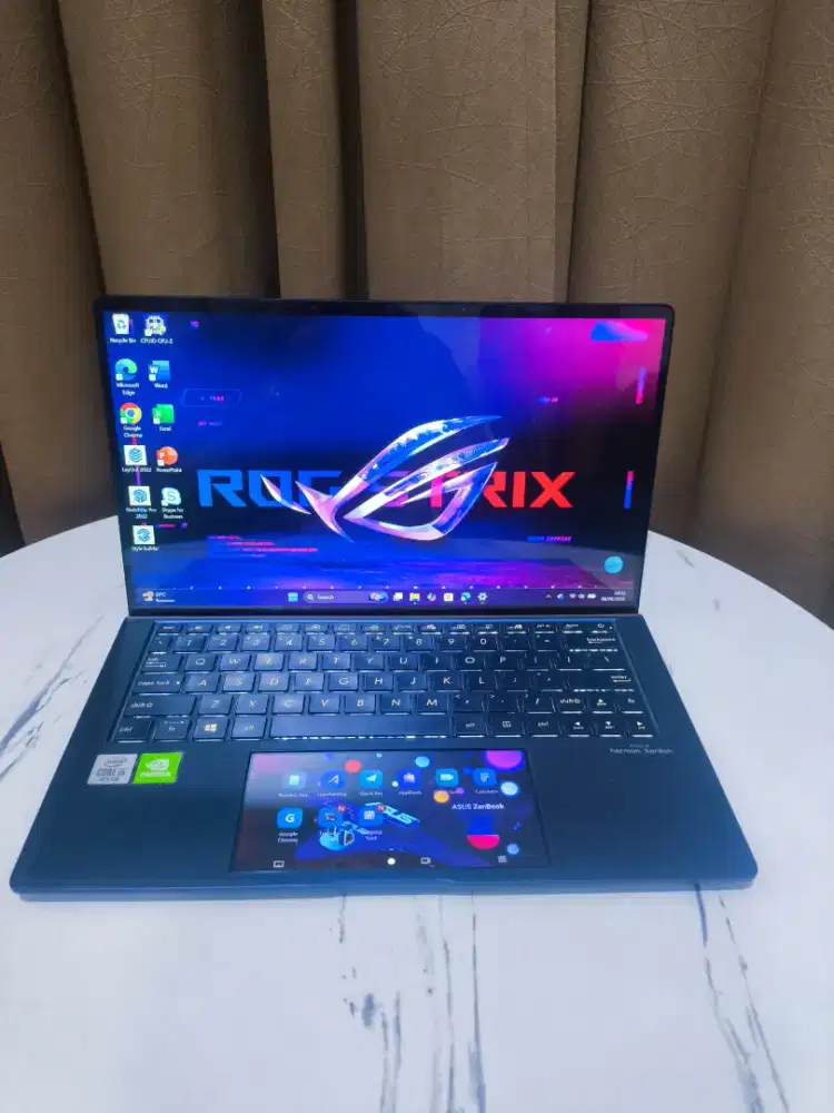 LAPTOP ASUS ZENBOOK ULTRA13 UX334FLC SCREENPAD SSD 1TB+DUAL VGA NVIDIA