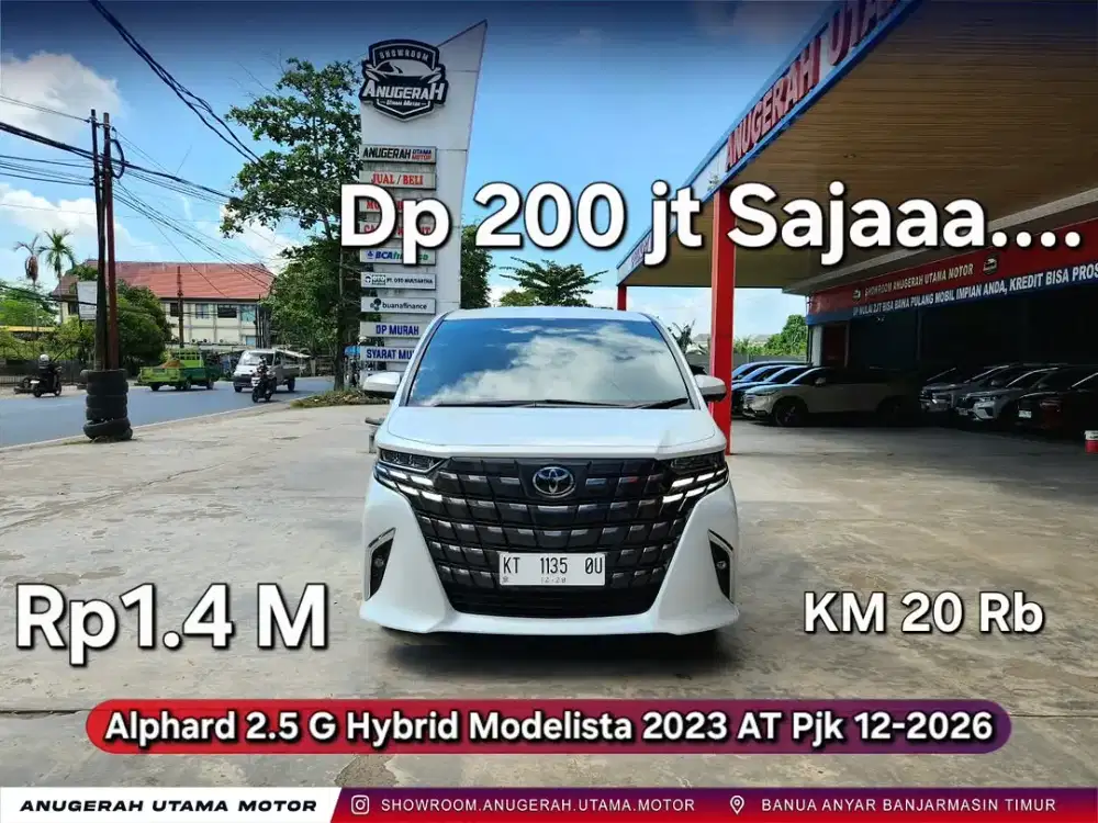 Dp200jt Alphard 2.5 Hybrid 2023 Akhir istimewa