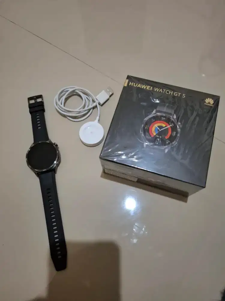 Dijual HUAWEI WATCH GT 5 BLACK 46MM