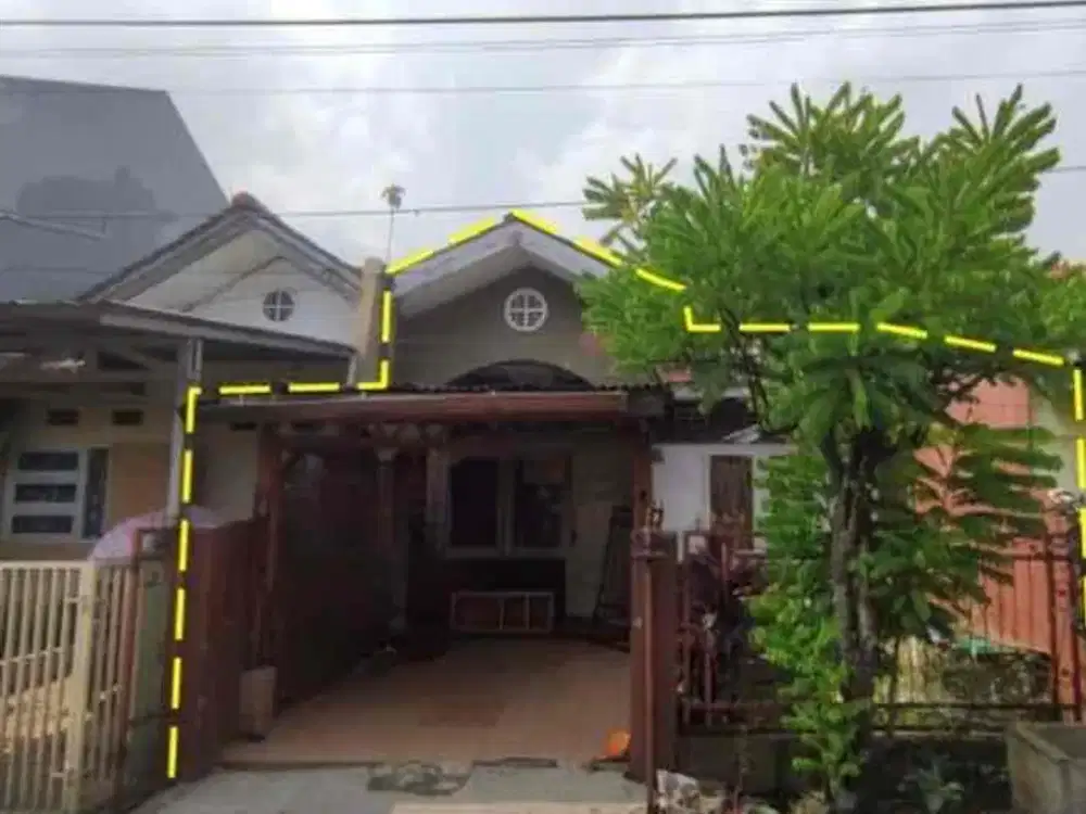 dijual rumah murah harga dibawah pasaran di perumahan bukit mekarwangi, kel. mekarwangi, kec. tanah sareal, kota bogor