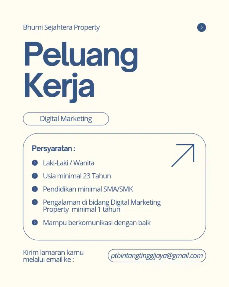 Peluang Kerja Digital Marketing Property