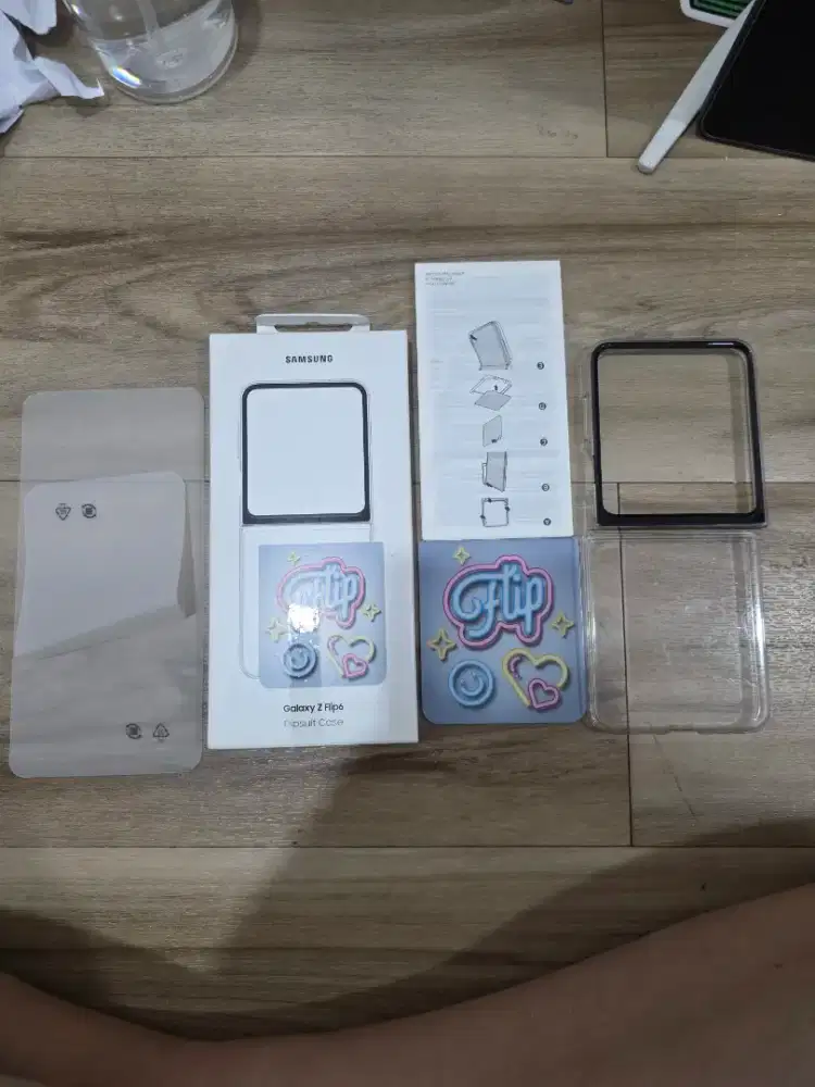 Case flip 6 original flip suit nyala rare harga nett aja