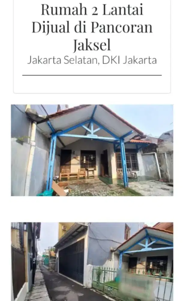 RUMAH PANCORAN DI JUAL  MURAH
