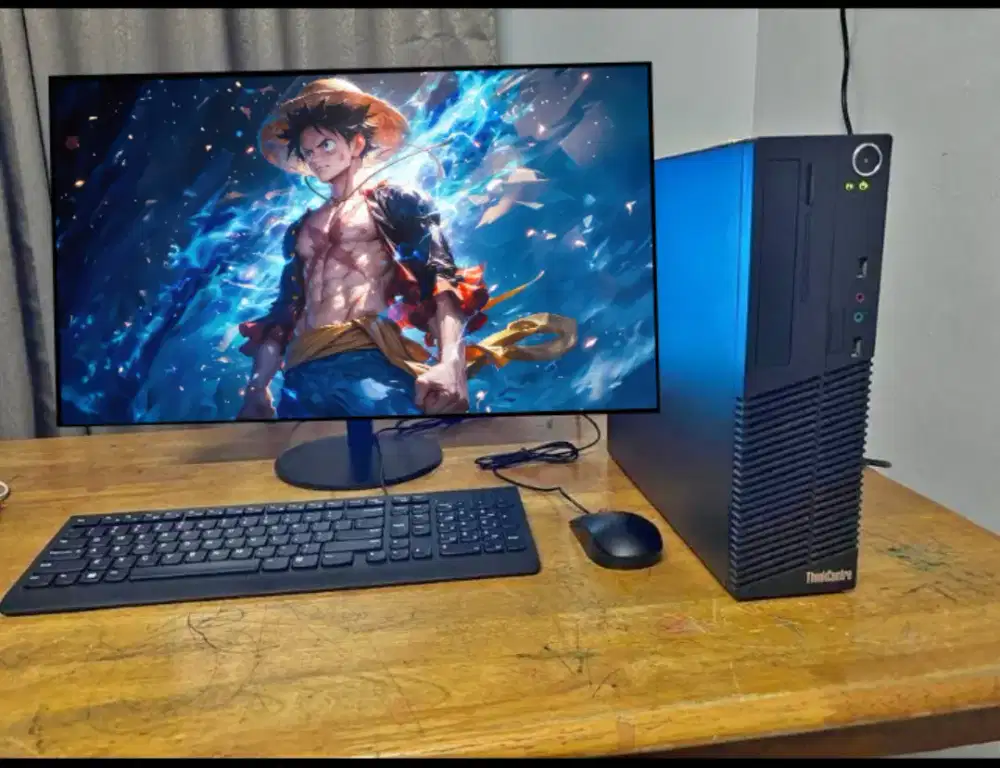 PC GAMING FULSET + LCD + RAM 8 GB + VGA 1 GB + HD 500 GB + GAMES APP