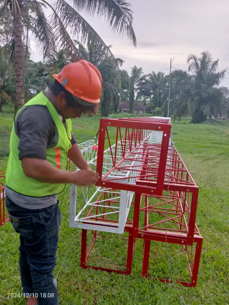 Tower triangle dan penangkal petir