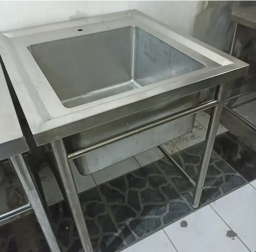 Sink single stenlis