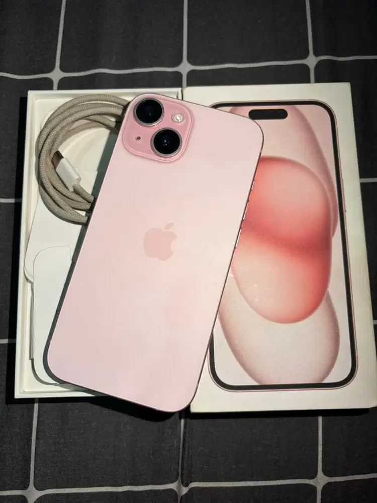 iPhone 15 128GB Pink Resmi