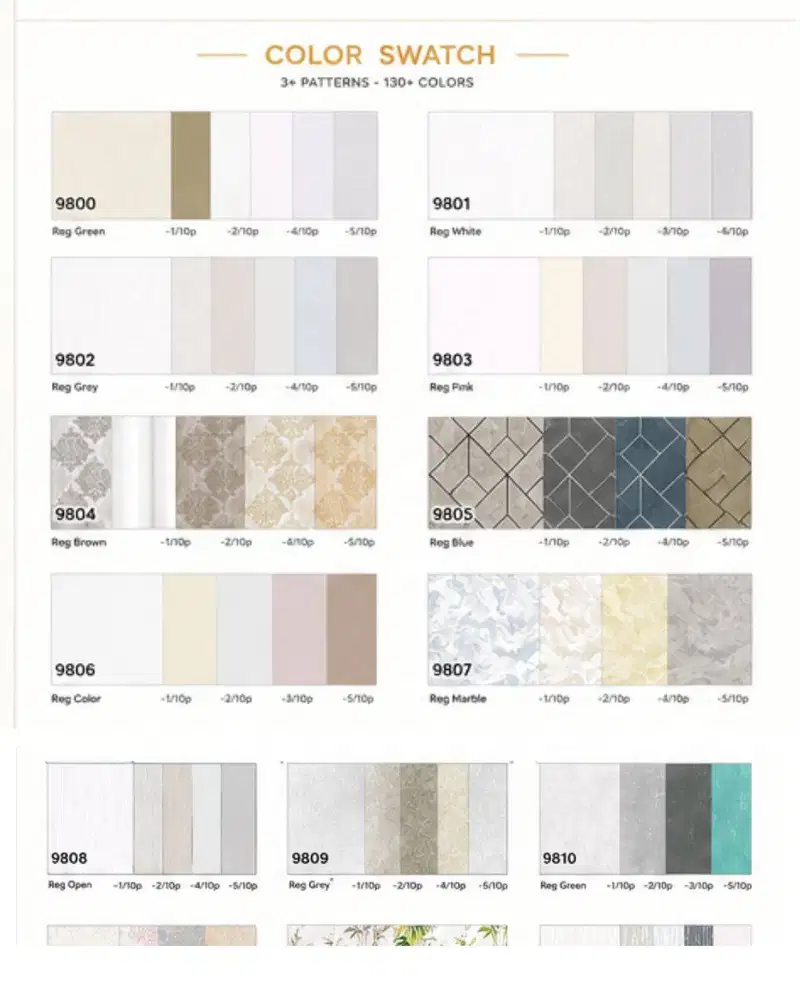 Wallpaper The View Motif Dan Warna Premium