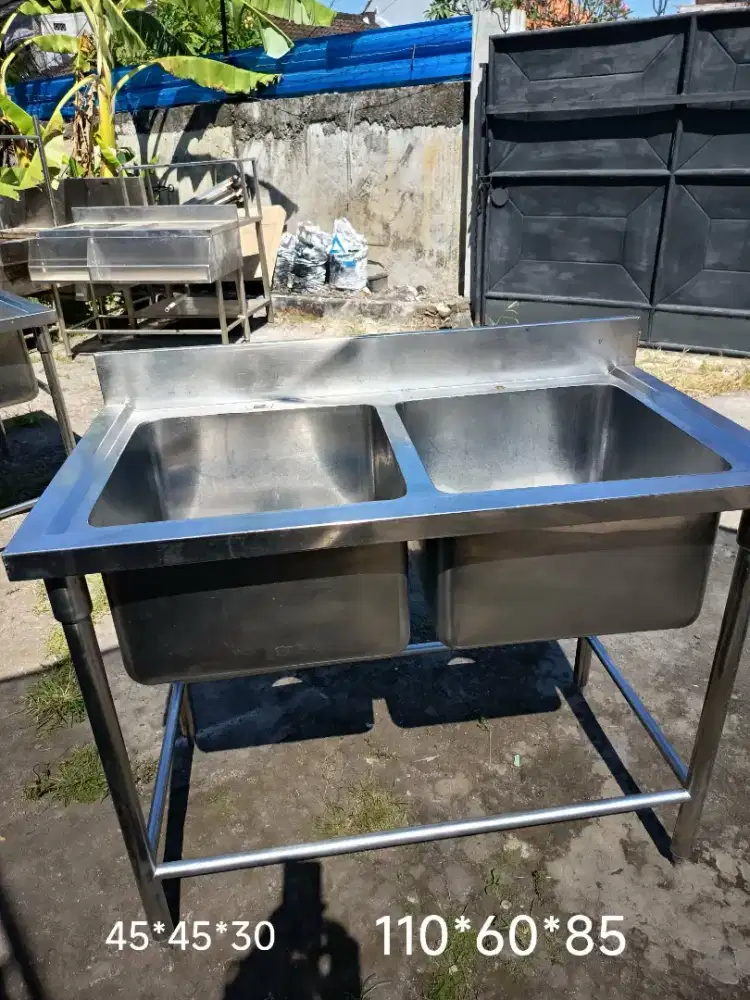 Double sink stenlis