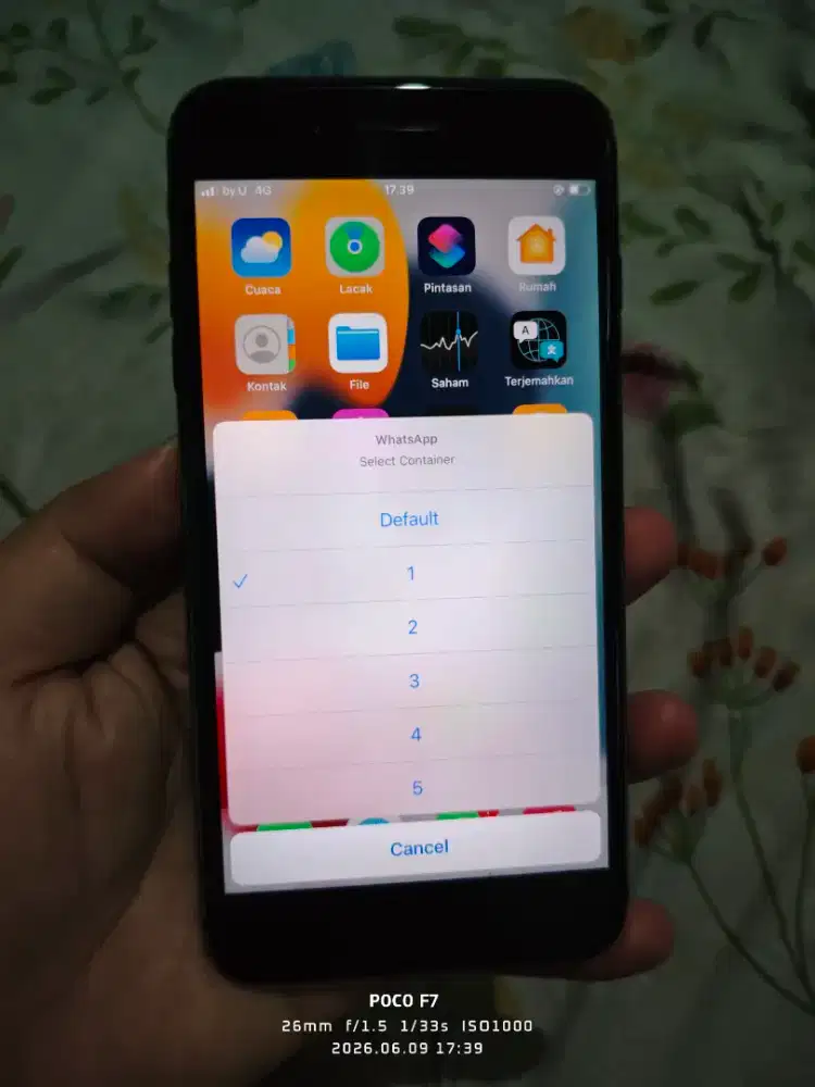 iPhone 7 plus 128 GB all operator iBox udah jailbreak + crane
