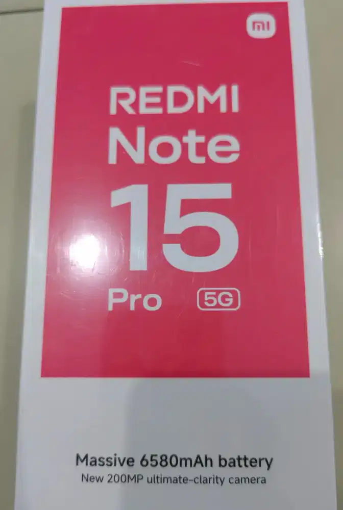 Redmi Note 15 pro 5G Black 8/256Gb New BNIB - No Repack