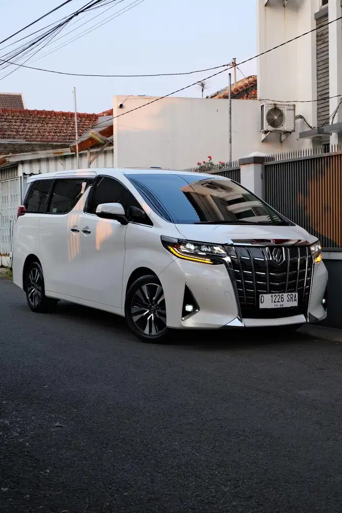 Full Original Toyota Alphard 2.5 G ATPM Tranformer 2021