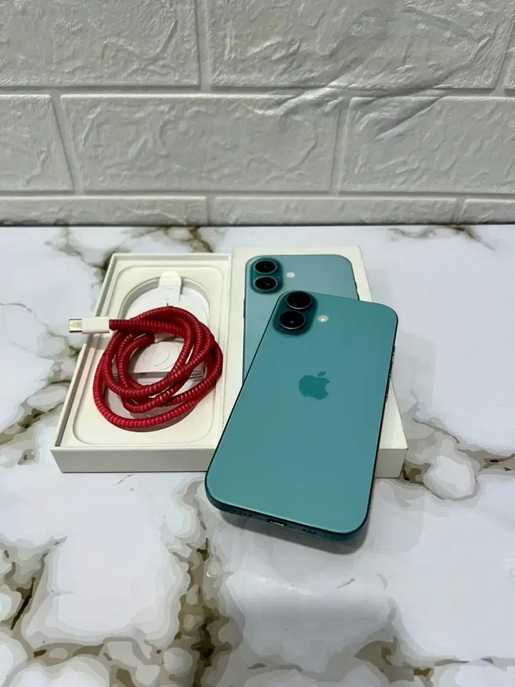 IPHONE 16 128GB RESMI IBOX FULL ORI BH 95%