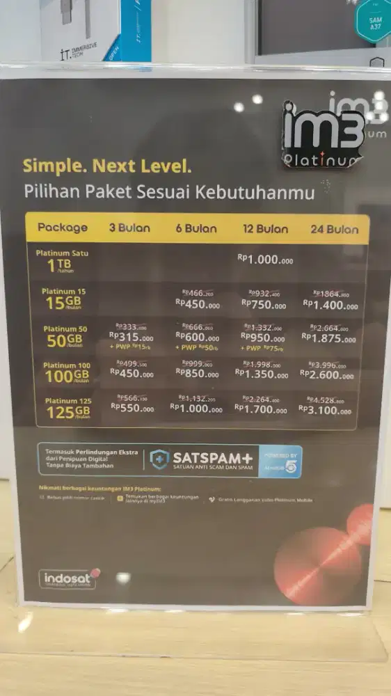PROMO internet INDOSAT 50GB/bln murah bisa cicil kartu kredit/leasing
