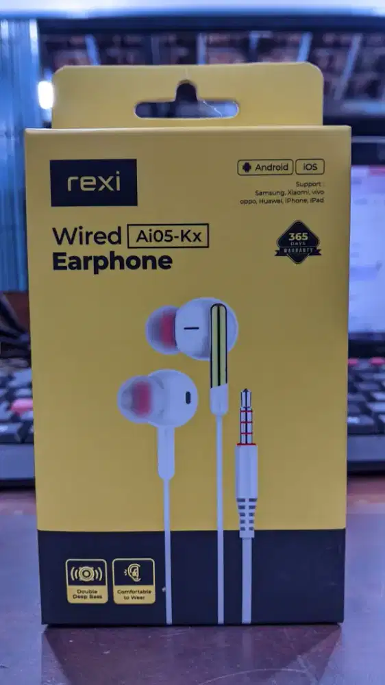 WIRED EARPHONE REXI Ai05-Kx