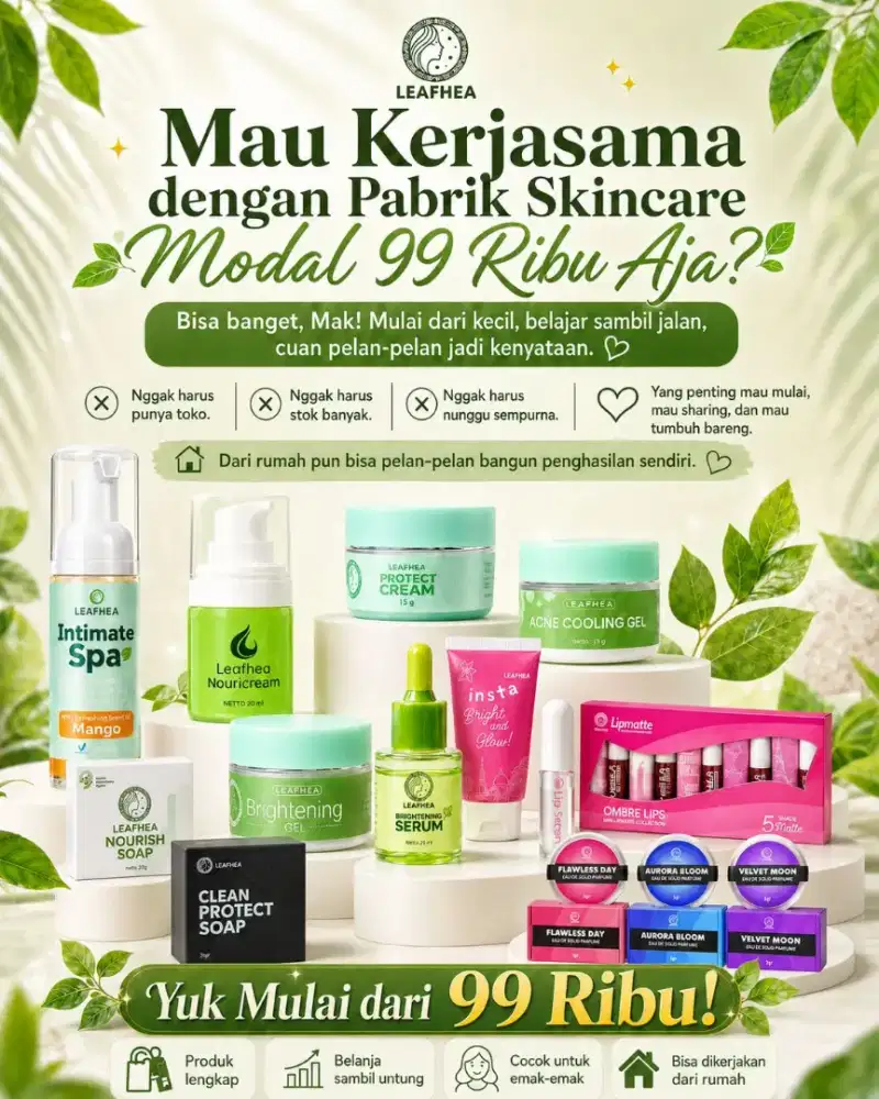 Leafhea produk kecantikan+kesehatan