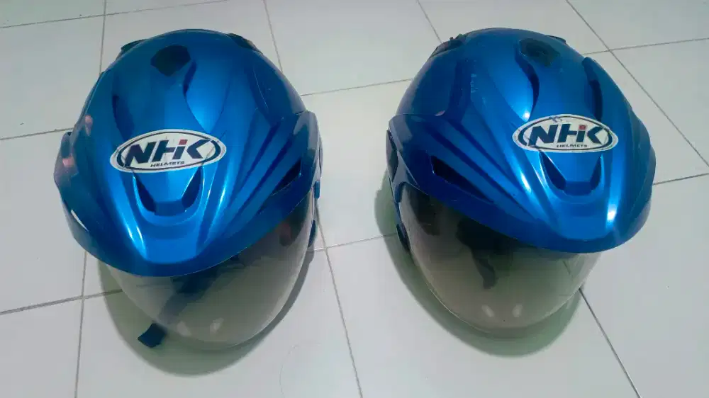 HELM NHK PREDATOR DOUBLE VISOR