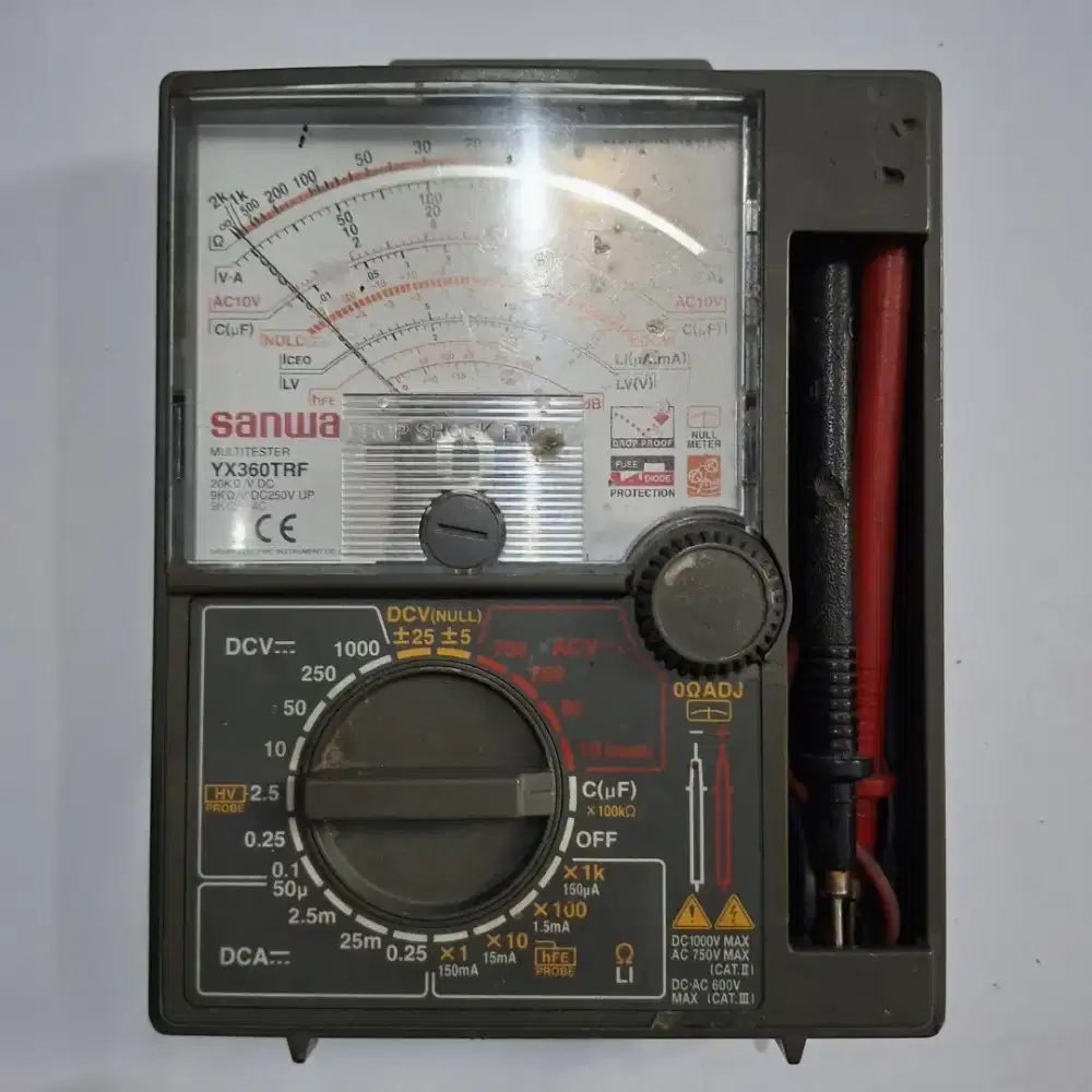 Multimeter Sanwa YX-360TRF Avometer Sanwa YX-360TRF  Asli Japan
