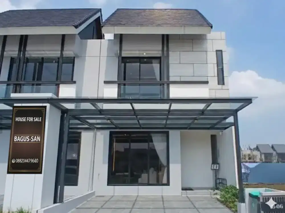 Jual Rumah Baru Indent di Botanica Bellisa Tipe 6 Bintaro Tangsel