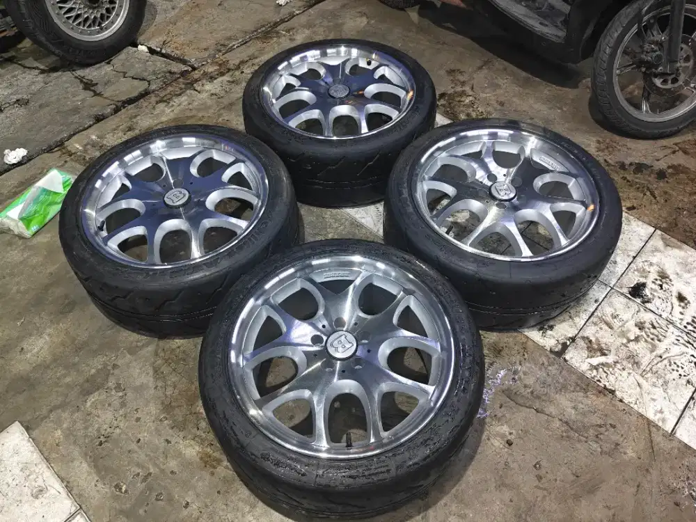 Jual vleg brabus mono 6 R18 pcd 5x112 lbar 8.5 rata d balut ban