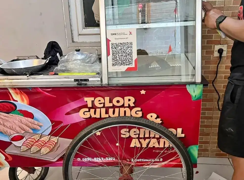 Jual gerobak sempol