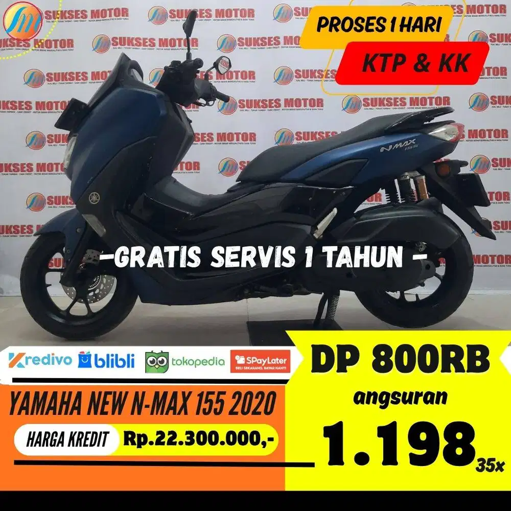DP PROMO 800RBU YAMAHA NEW NMAX 155 2020 ANGSURAN SANGAT TERJANGKAU