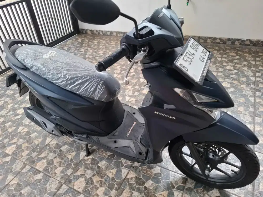 Pajak 4/2027 DKI keyless km7rb, honda beat deluxe CBS iss LED 2025 new