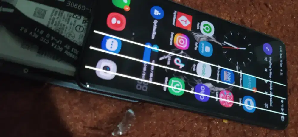 Dijual LCD Samsung S21 FE 5G ORI Copotan 800(minus)