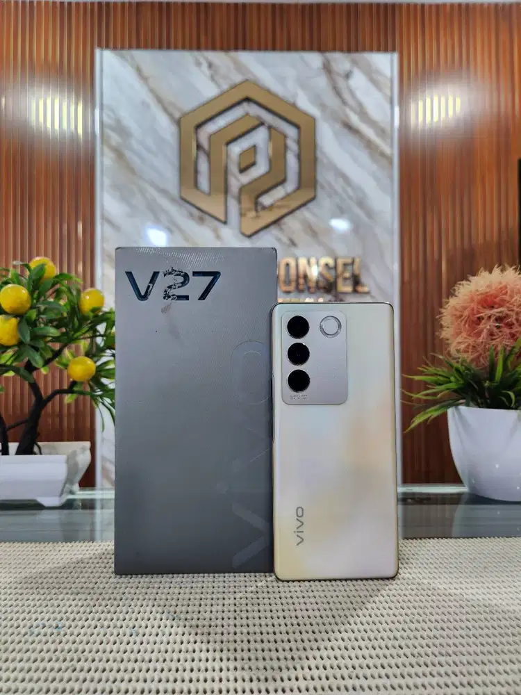 Vivo V27 5G Ram 8+8Gb/ 256Gb Fullset Mulus Original 100% Bergaransi