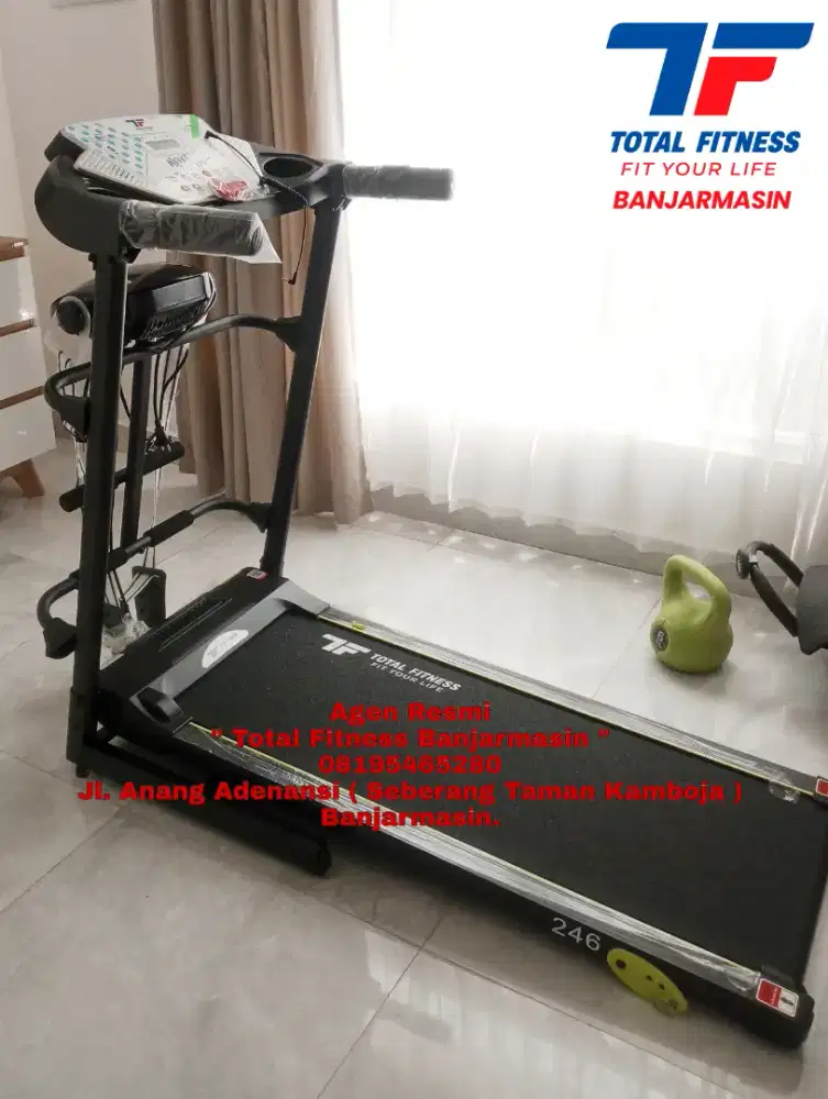 Ready Treadmill Elektrik Terlaris 3 Fungsi