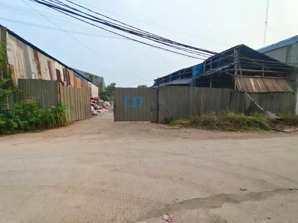 Di jual tanah cipondoh kavling dpr ijin industri dan gudang