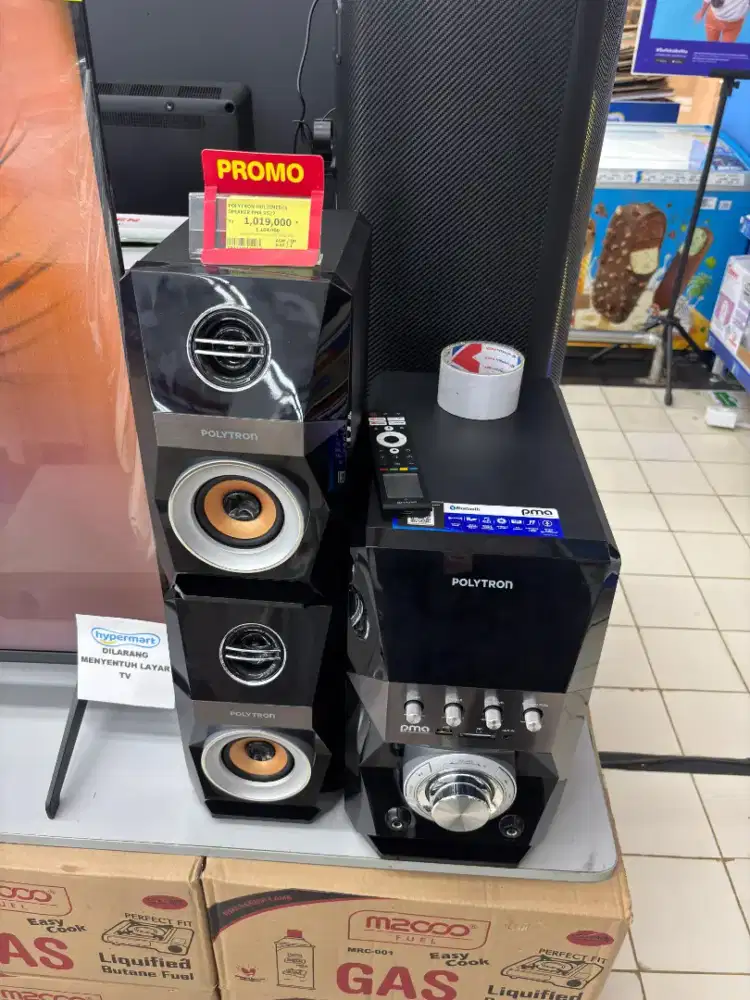Promo cicilan speaker bunga 0% Gratis 2x angsuran