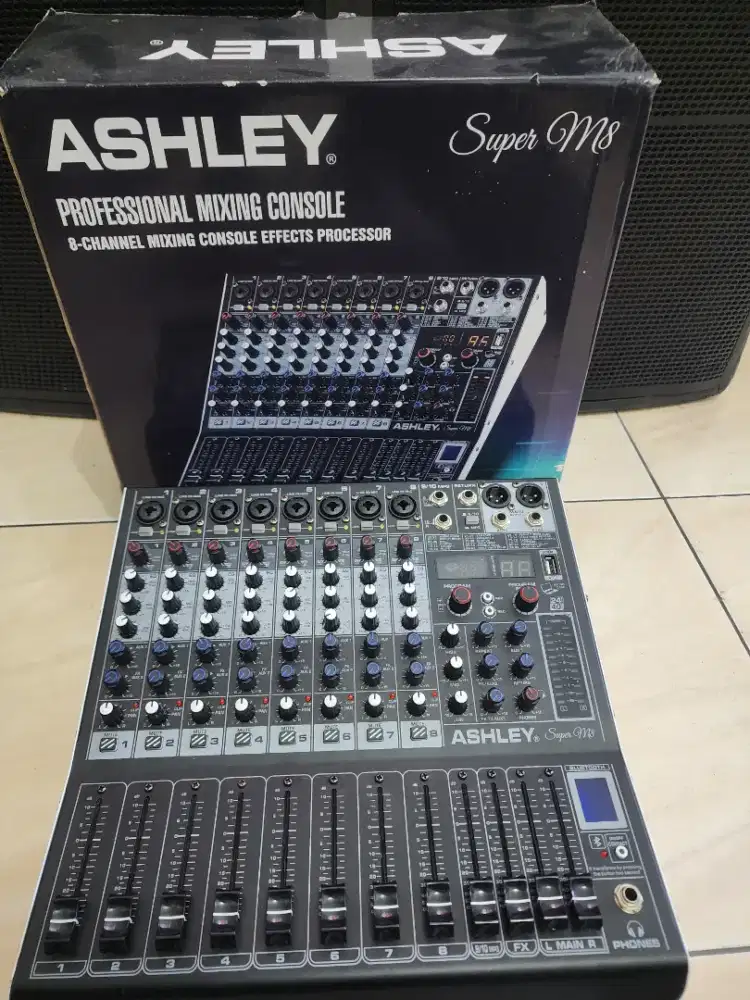 Mixer analog Ashley Super M8 like New