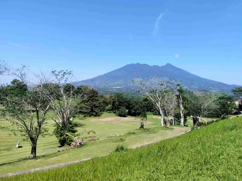 Kavling Premium View Gunung di Rancamaya Golf Bogor
