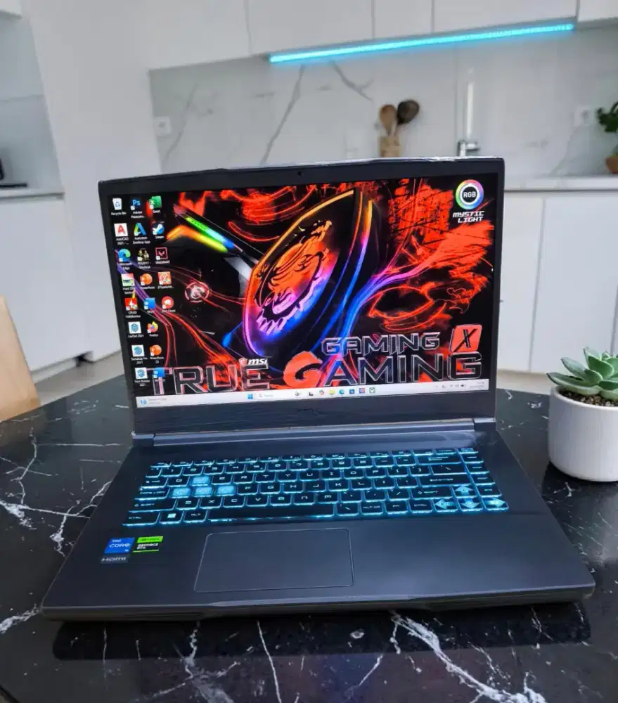 MSI THIN 15 13VE DEFTLY PLAY NVIDIA RTX 4050 VRAM 6GB [GEN 13]