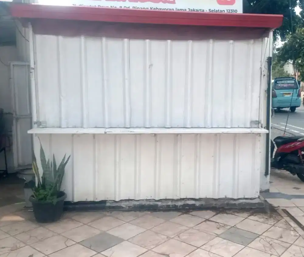Booth ukuran 3x2 meter siap pakai
