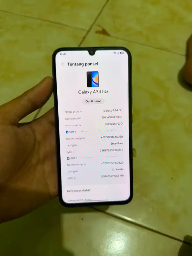 Samsung A34 5G 8/256