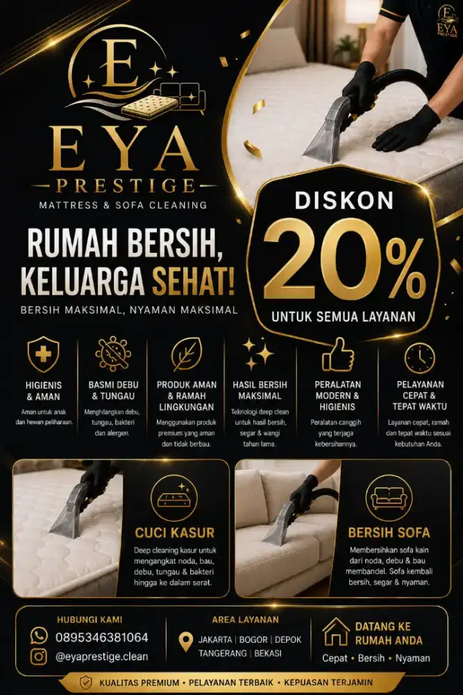 Jasa cuci kasur