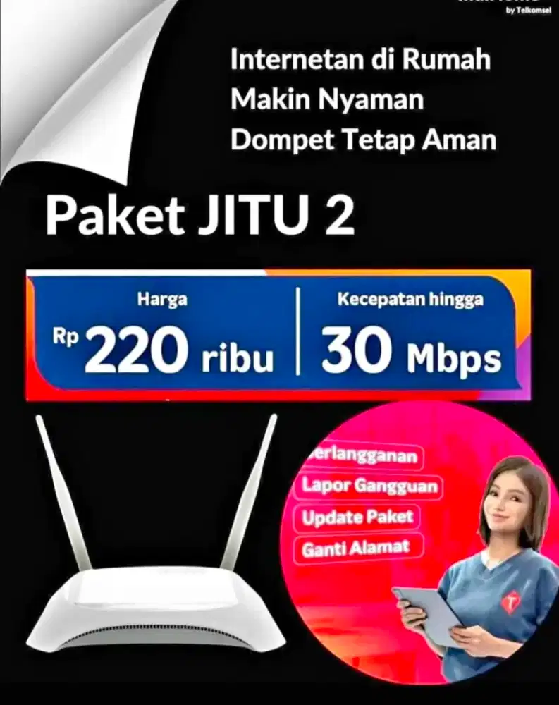 Wifi indihome termurah pasang disini