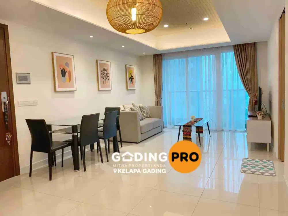 Apartemen cantik siap huni full furnish di Kensington Clifford