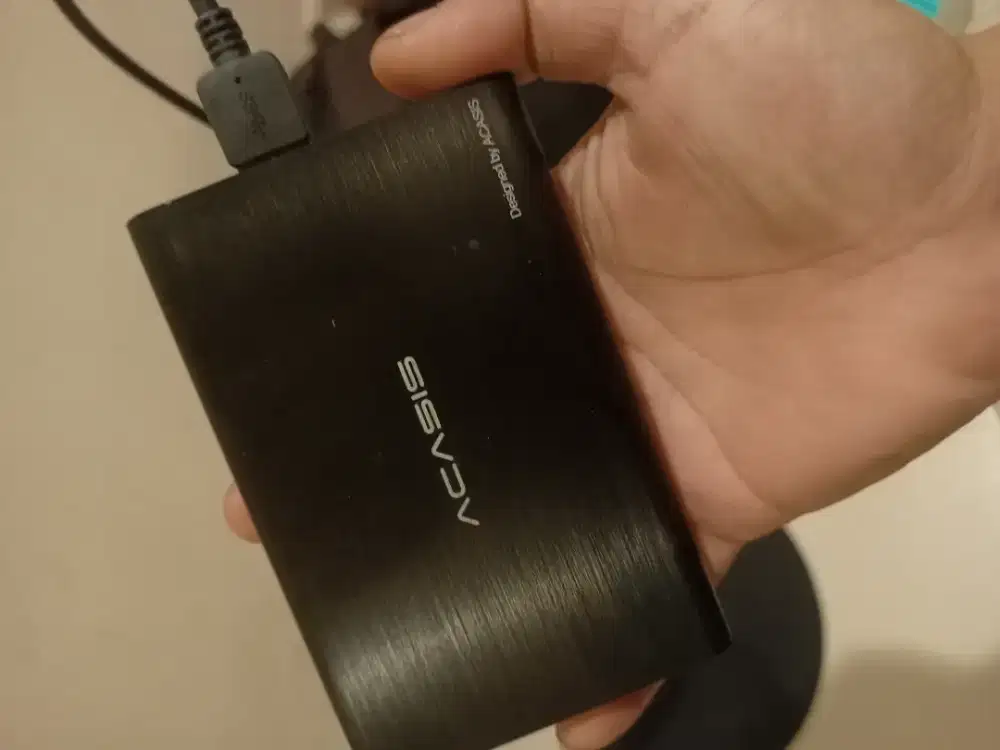 Hardisk External Acasis 500 GB preloved