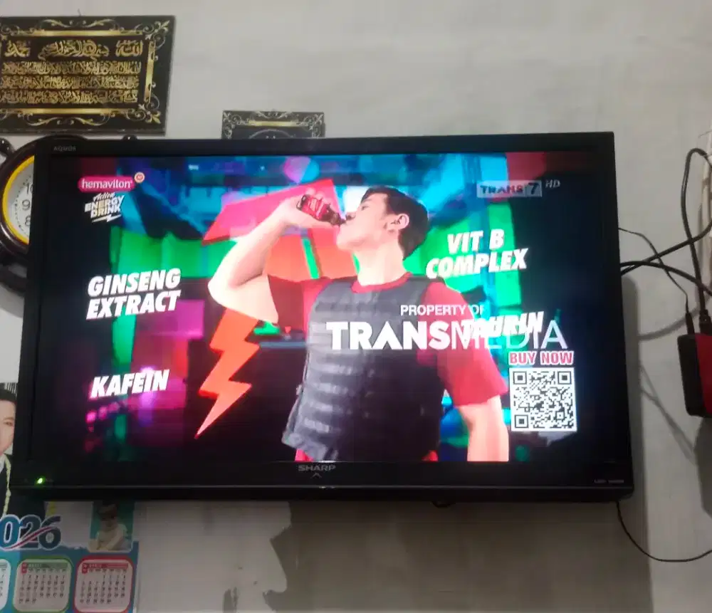 Tv led 32 in sharp aquos bisa youtube