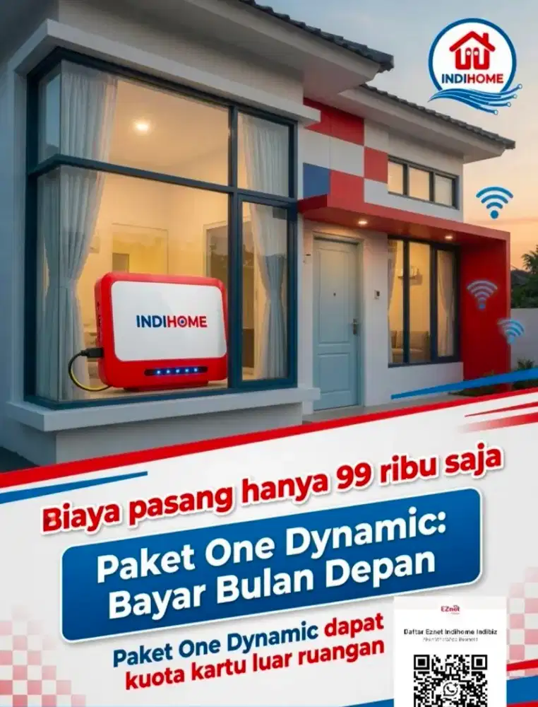 Registrasi pasang Wifi indihome 99k aja