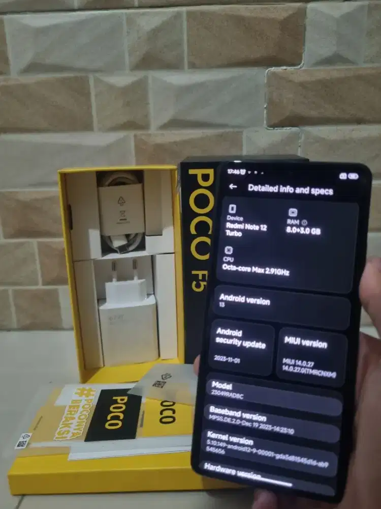 Poco f5 lengkap