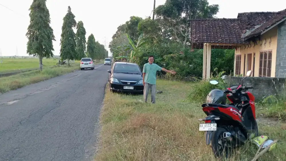 Jual tanah di Begelen Purworejo