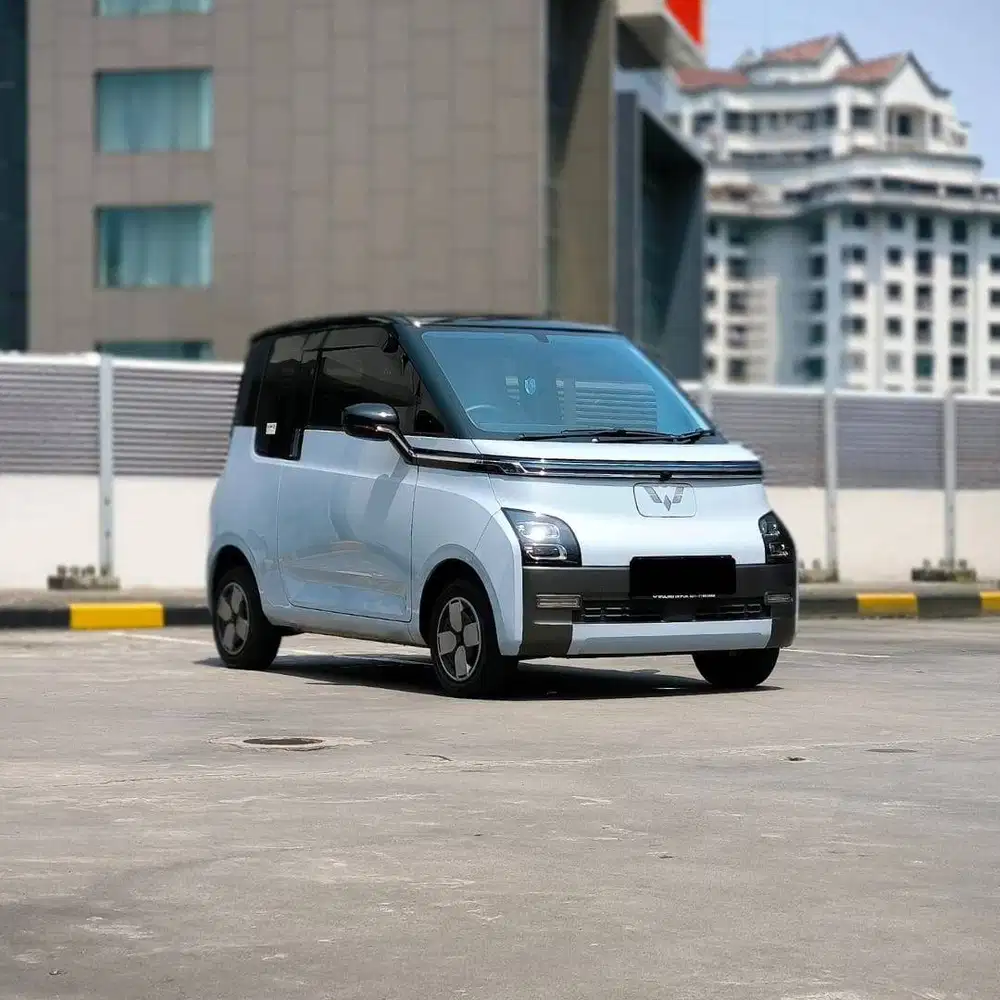 (TDP 50JT) LOW KM 58 RB ! WULING AIR EV LONG RANGE 2022 BIRU ! RECORD