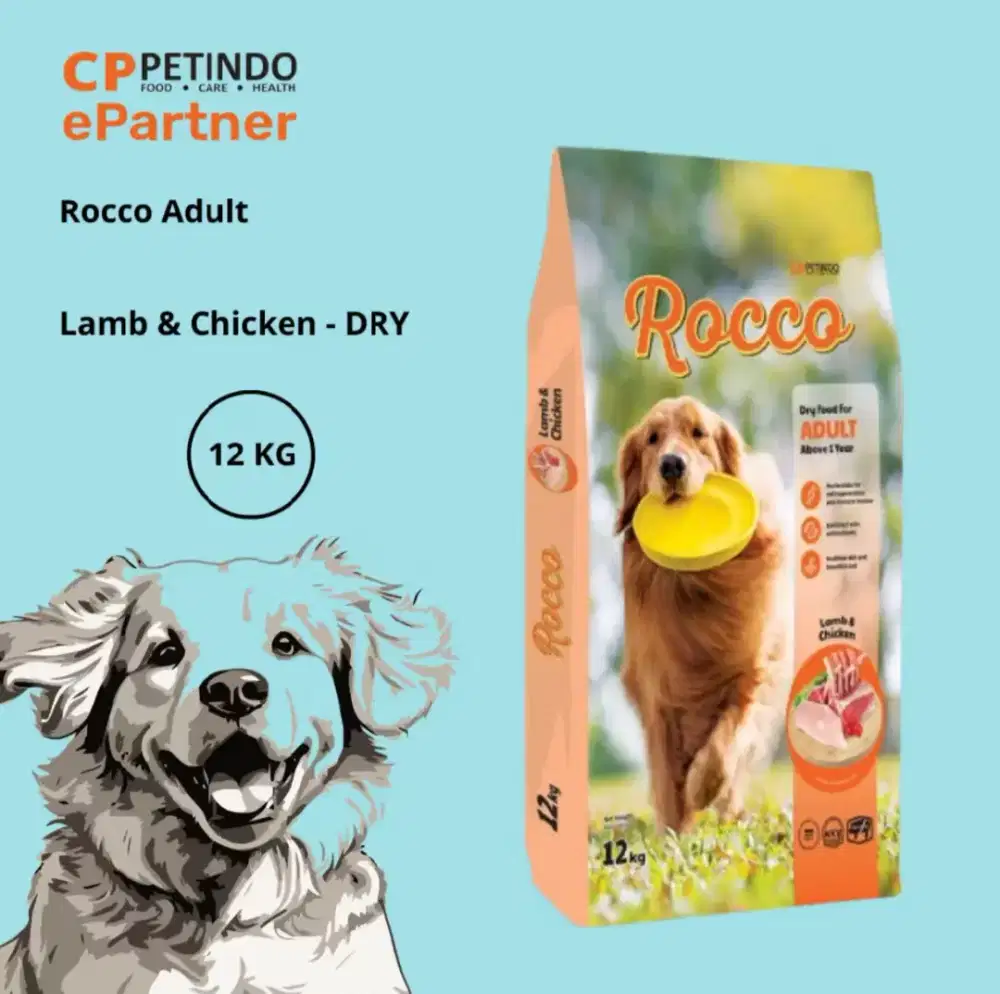 Dog food rocco 12kg