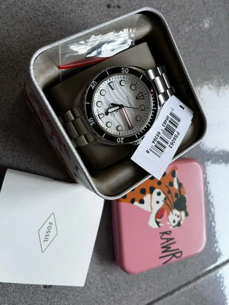 Jam tangan diver 200M fossil FS 6063 eks koleksi 99% nego