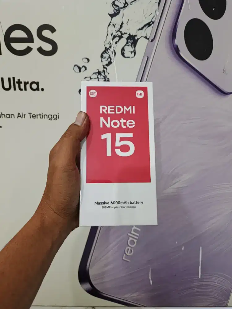 [ Fast respon WA ] Xiaomi Redmi Note 15 8/256 Garansi resmi 15bln