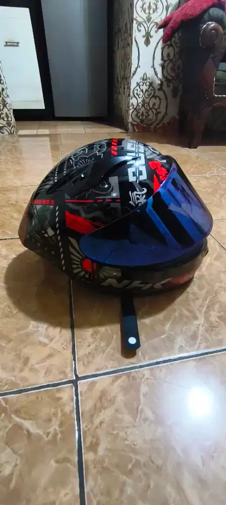 Helm full face NHK GPR TECK STREET MOTIF BUSHIDO